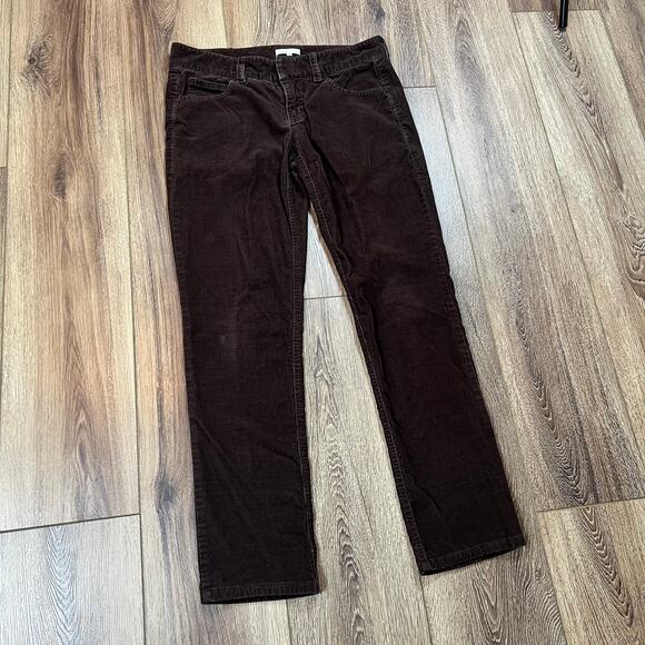 Vince Brown Low Rise Corduroy Bootcut Pants - Picture 2 of 5
